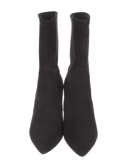 Stuart Weitzman Suede Sock Boots