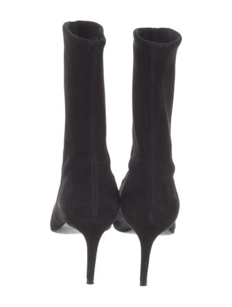 Stuart Weitzman Suede Sock Boots