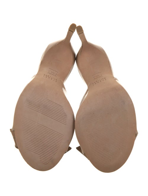 Stuart Weitzman Patent Leather Slides