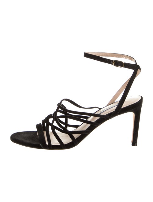 Stuart Weitzman Suede Slingback Sandals