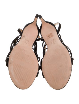 Stuart Weitzman Suede Slingback Sandals