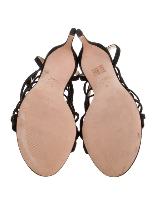 Stuart Weitzman Suede Slingback Sandals