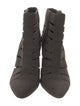 Stuart Weitzman Suede Cutout Accent Boots