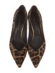 Stuart Weitzman Ponyhair Animal Print Pumps