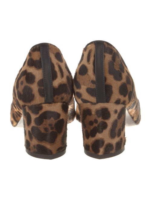 Stuart Weitzman Ponyhair Animal Print Pumps