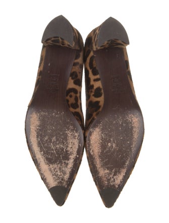 Stuart Weitzman Ponyhair Animal Print Pumps