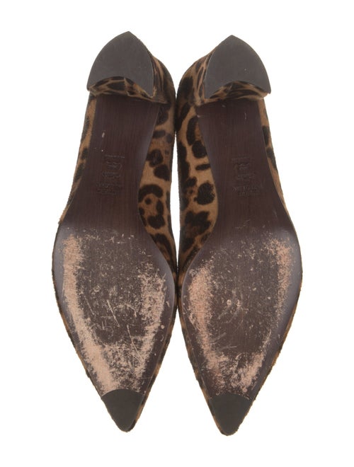 Stuart Weitzman Ponyhair Animal Print Pumps
