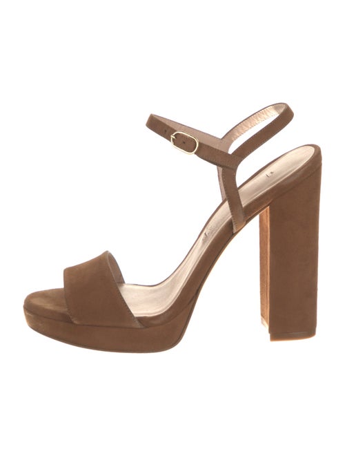 Stuart Weitzman Suede Sandals