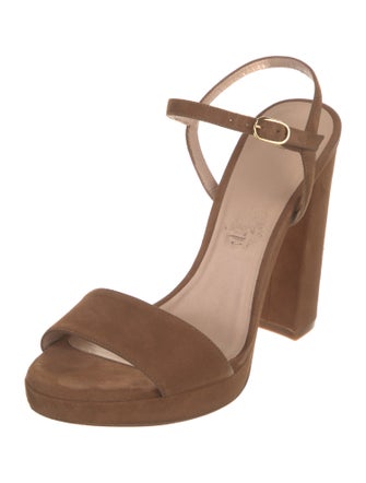 Stuart Weitzman Suede Sandals