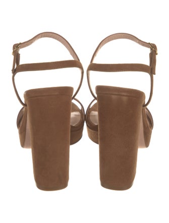 Stuart Weitzman Suede Sandals