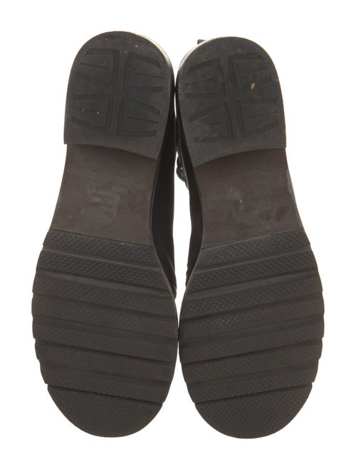 Stuart Weitzman Velvet Combat Boots