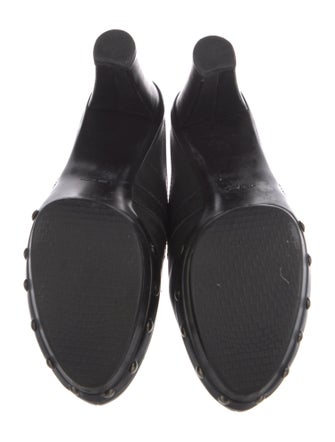 Stuart Weitzman Leather Mules