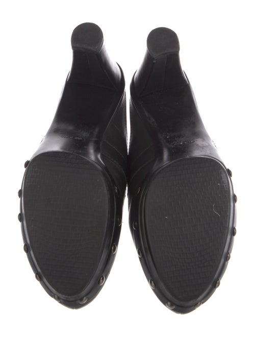 Stuart Weitzman Leather Mules
