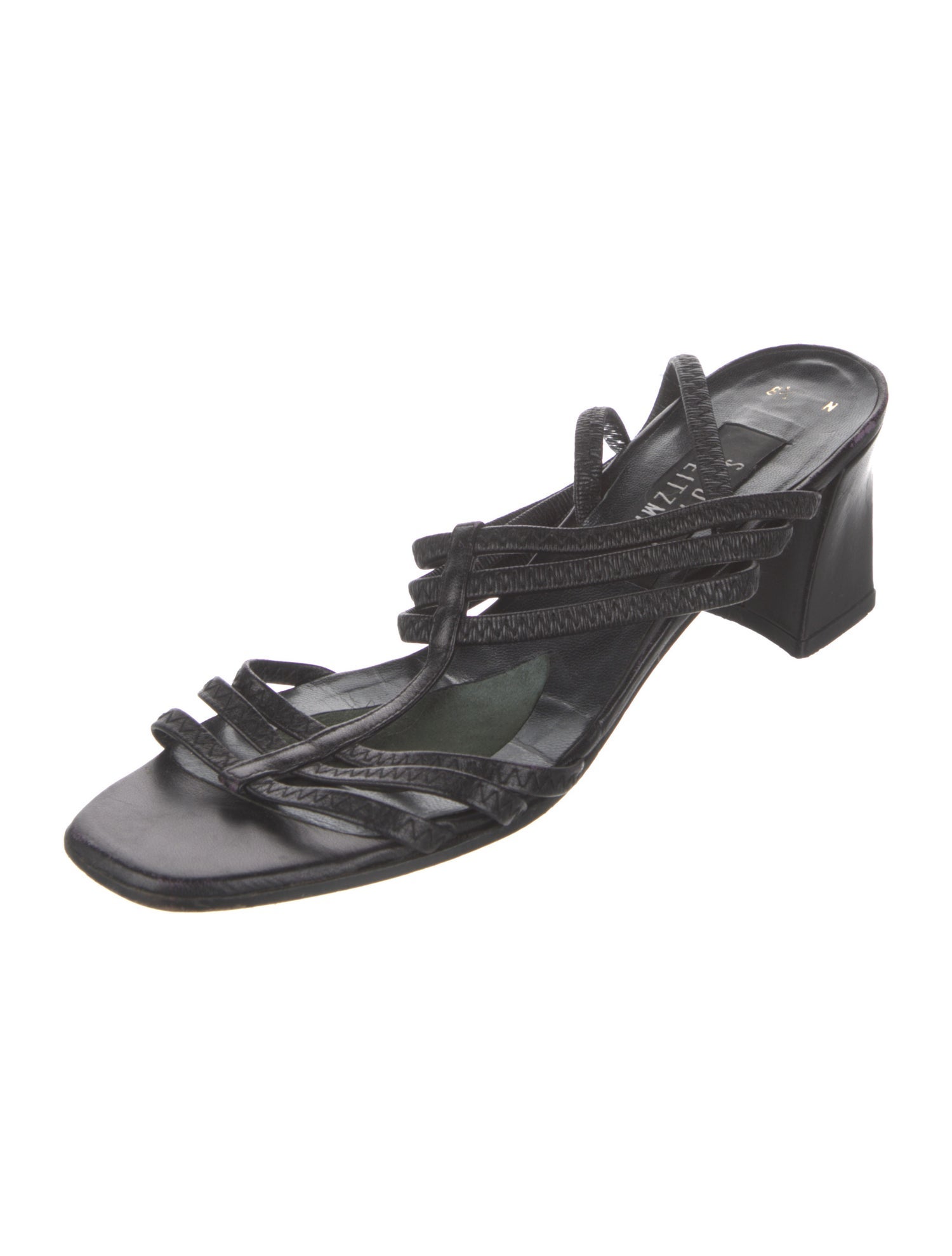 Stuart Weitzman Leather Gladiator Sandals