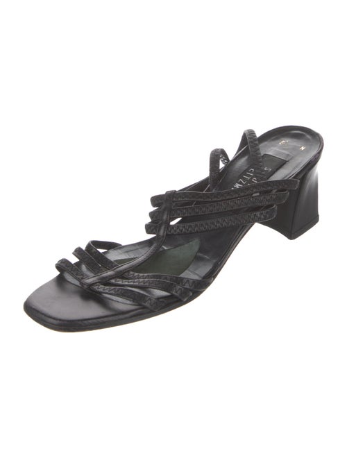 Stuart Weitzman Leather Gladiator Sandals
