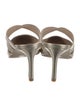 Stuart Weitzman Leather Slides