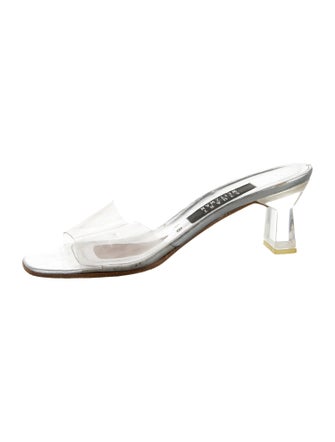 Stuart Weitzman PVC Slides