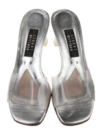 Stuart Weitzman PVC Slides
