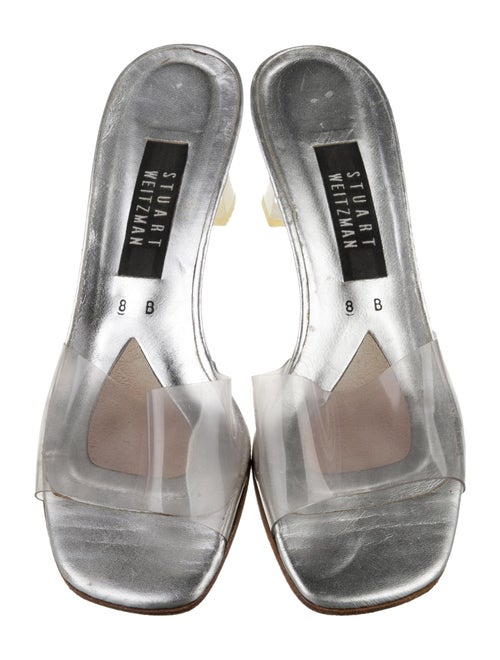Stuart Weitzman PVC Slides