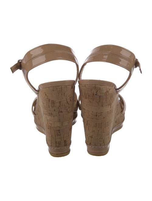 Stuart Weitzman Patent Leather Espadrilles