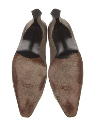 Stuart Weitzman Glitter Accents Pumps