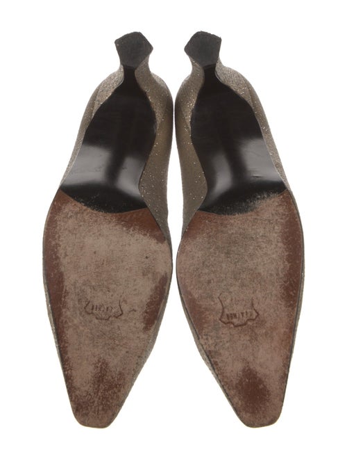 Stuart Weitzman Glitter Accents Pumps