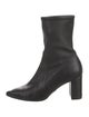 Stuart Weitzman Leather Sock Boots