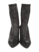Stuart Weitzman Leather Sock Boots