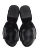 Stuart Weitzman Faux Pearl Accents Velvet Slides