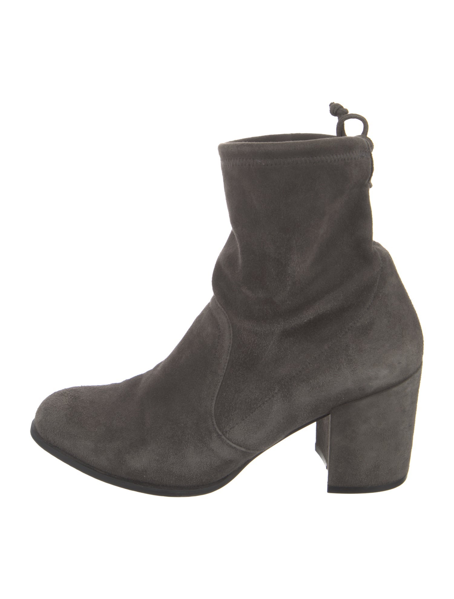 Stuart Weitzman Suede Bow Accents Boots