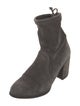 Stuart Weitzman Suede Bow Accents Boots