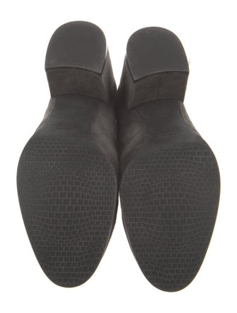 Stuart Weitzman Suede Bow Accents Boots