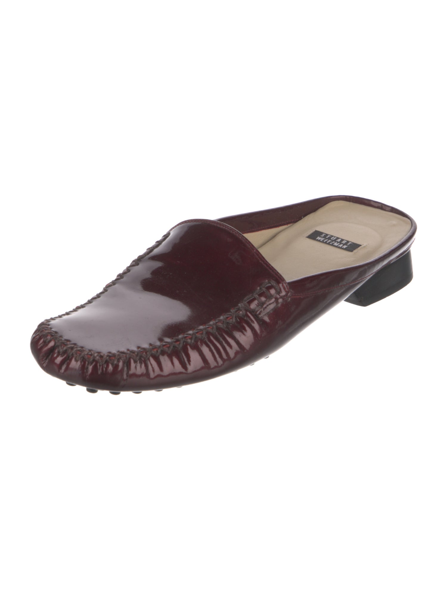 Stuart Weitzman Leather Mules