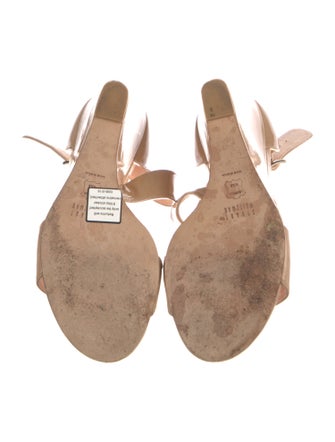 Stuart Weitzman Patent Leather Sandals