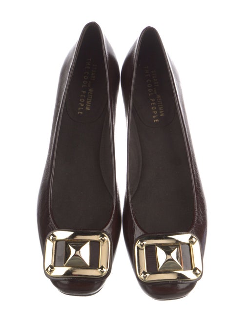 Stuart Weitzman Patent Leather Flats