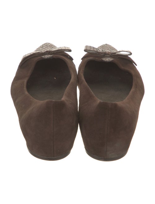 Stuart Weitzman Suede Flats