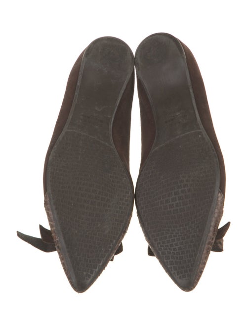 Stuart Weitzman Suede Flats