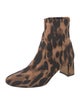 Stuart Weitzman Animal Print Boots