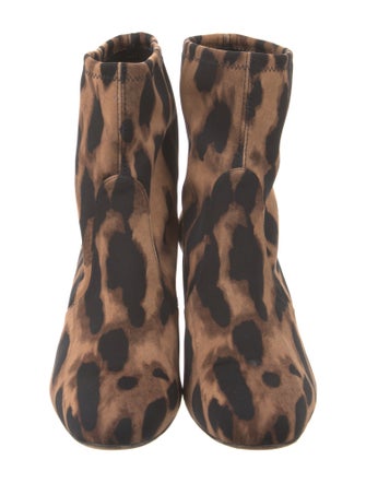 Stuart Weitzman Animal Print Boots
