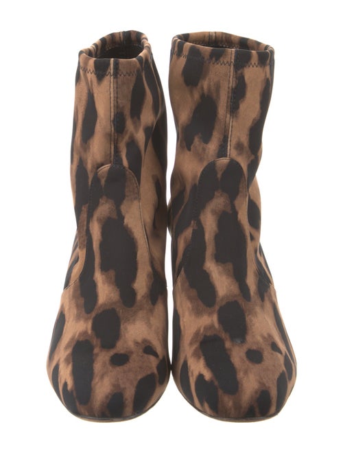 Stuart Weitzman Animal Print Boots