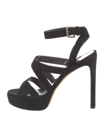Stuart Weitzman Suede Sandals