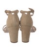 Stuart Weitzman Suede Sandals