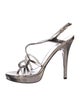 Stuart Weitzman Leather Slingback Sandals