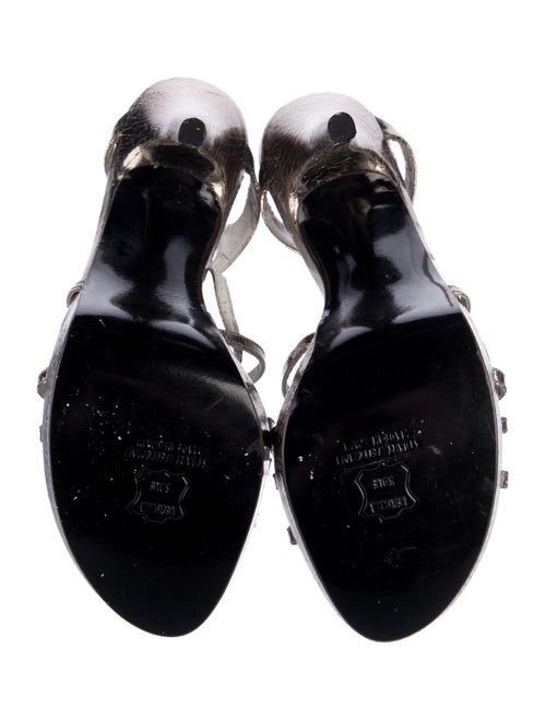 Stuart Weitzman Leather Slingback Sandals