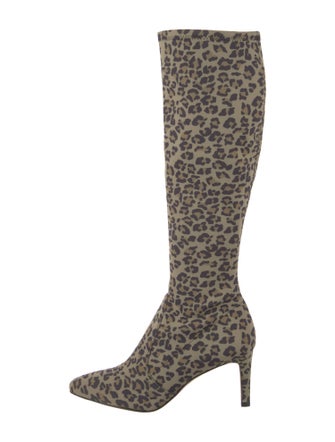 Stuart Weitzman Animal Print Boots