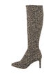 Stuart Weitzman Animal Print Boots