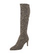 Stuart Weitzman Animal Print Boots