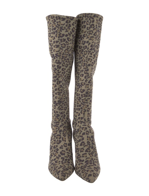 Stuart Weitzman Animal Print Boots