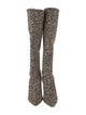 Stuart Weitzman Animal Print Boots