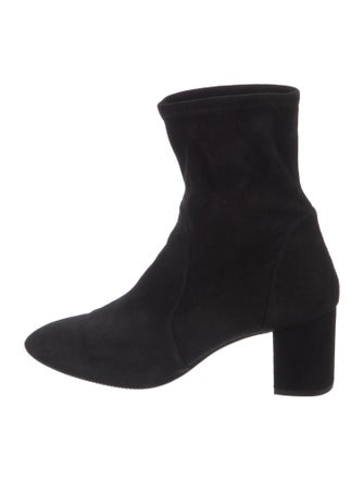 Stuart Weitzman Suede Sock Boots